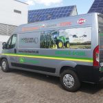 Werbung auf Transporter